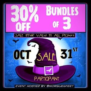 🎃 Halloween 👻 Party 🧙‍♀️ Sale 🎃